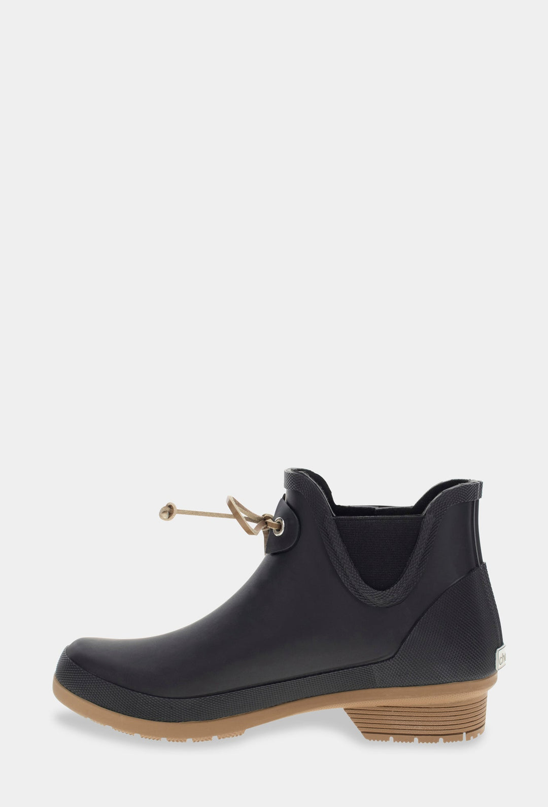 TIE CHELSEA RAIN BOOT - BLACK - Chooka