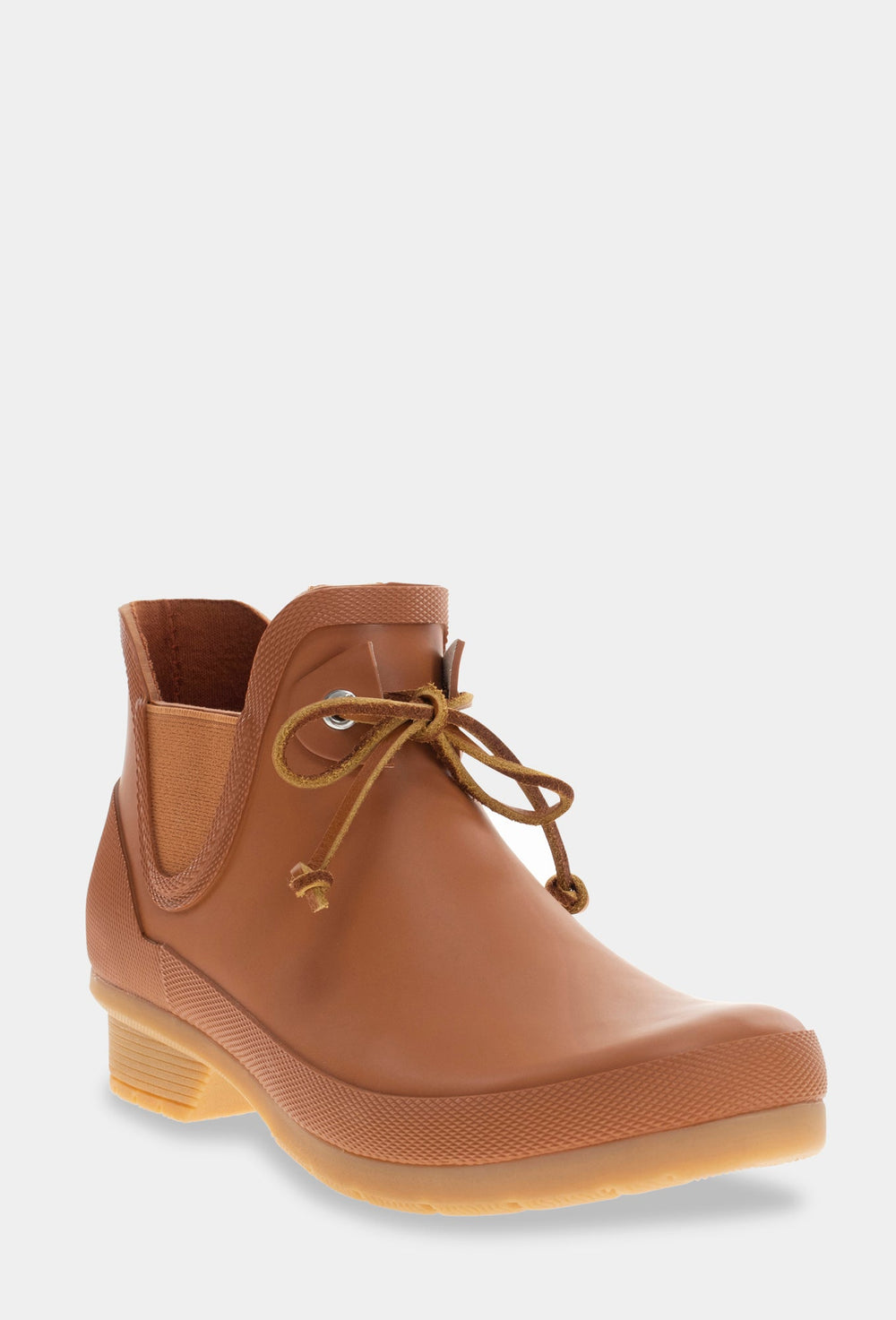 TIE CHELSEA RAIN BOOT - COGNAC - Chooka